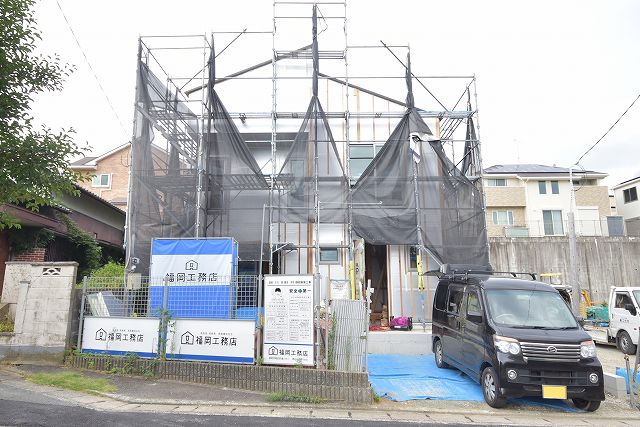「福岡市南区老司02」注文住宅現場リポート⑨【外装工事】【サイディング】