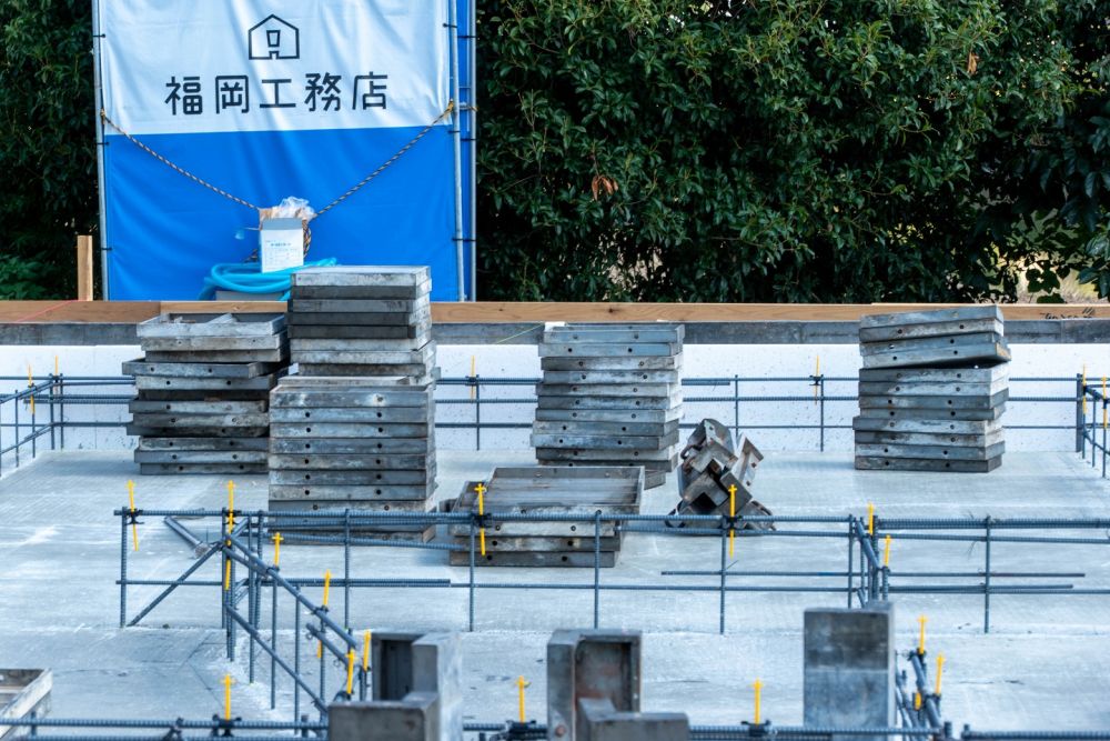 「那珂川市06」注文住宅現場リポート②【基礎工事】【型枠】