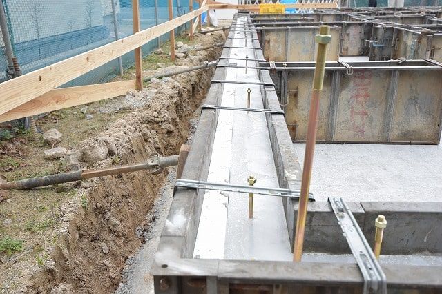 「太宰府市青葉台01」注文住宅現場リポート③【基礎工事】【立ち上がりコン】