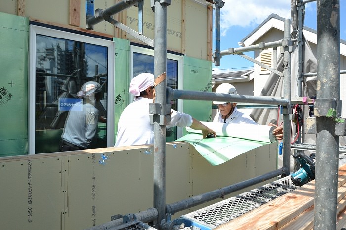 福岡市南区柏原02　注文住宅建築現場リポート⑩