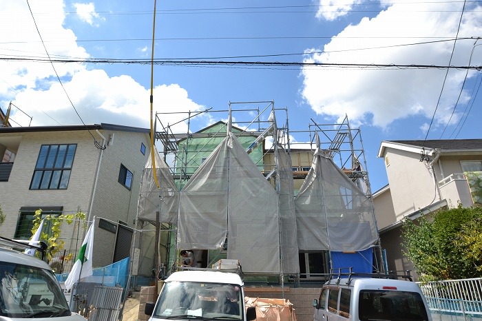 福岡市南区柏原02　注文住宅建築現場リポート⑩