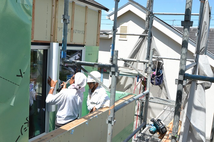 福岡市南区柏原02　注文住宅建築現場リポート⑩