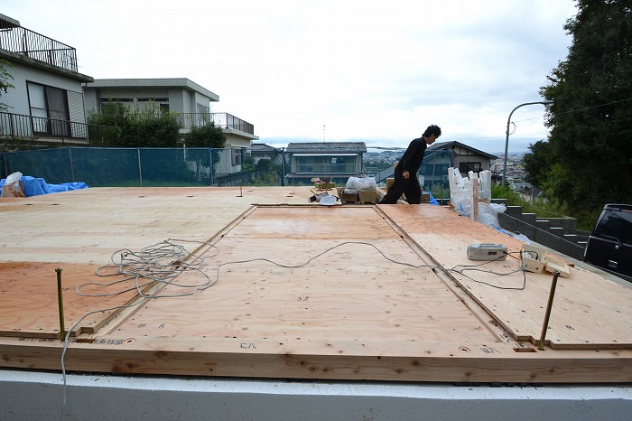 福岡市南区柏原03　注文住宅建築現場リポート④