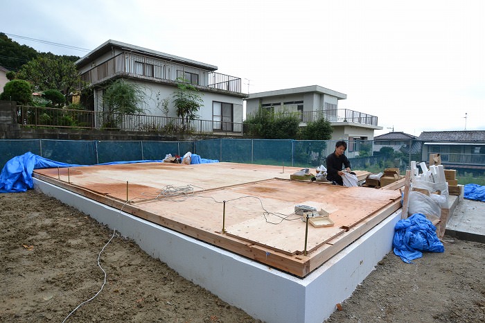 福岡市南区柏原03　注文住宅建築現場リポート④