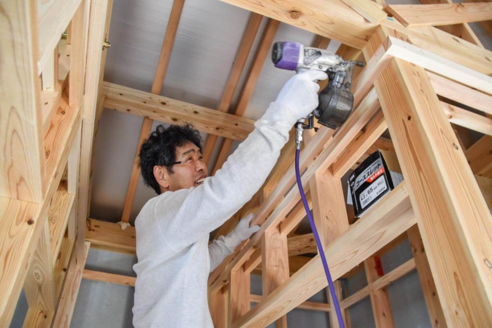 「福岡市城南区05」注文住宅現場リポート⑥【木工事】【下地】