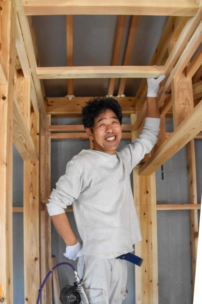 「福岡市城南区05」注文住宅現場リポート⑥【木工事】【下地】