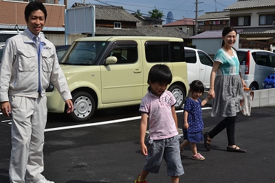 福岡市西区姪浜01　注文住宅建築現場リポート①　～地鎮祭～