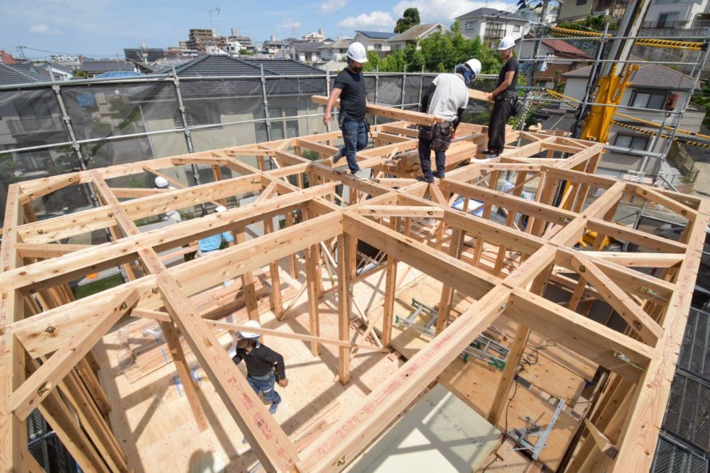 「福岡市城南区07」注文住宅現場リポート④【上棟式】