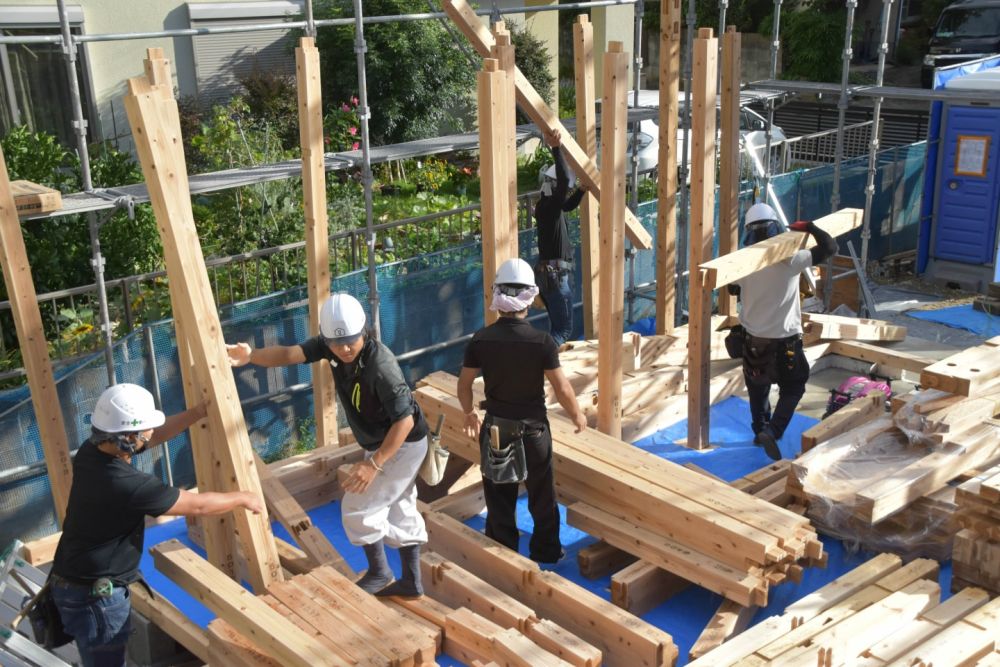 「福岡市城南区07」注文住宅現場リポート④【上棟式】