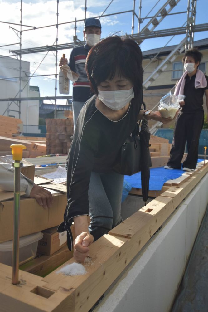 「福岡市城南区07」注文住宅現場リポート④【上棟式】