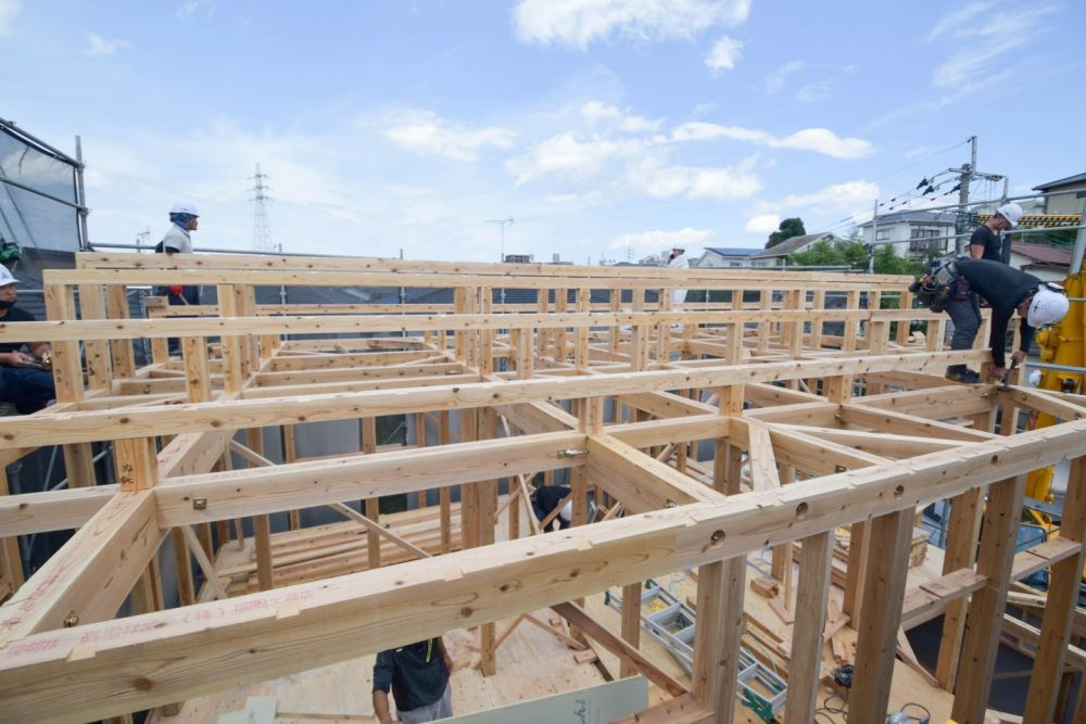 「福岡市城南区07」注文住宅現場リポート④【上棟式】