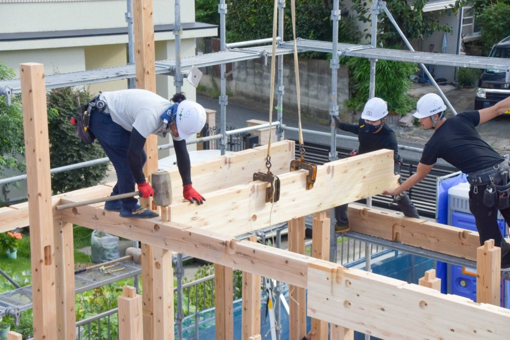 「福岡市城南区07」注文住宅現場リポート④【上棟式】