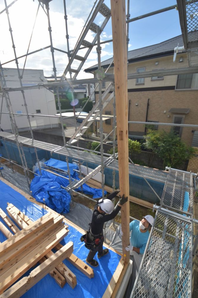 「福岡市城南区07」注文住宅現場リポート④【上棟式】