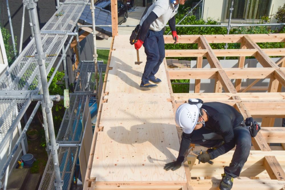 「福岡市城南区07」注文住宅現場リポート④【上棟式】