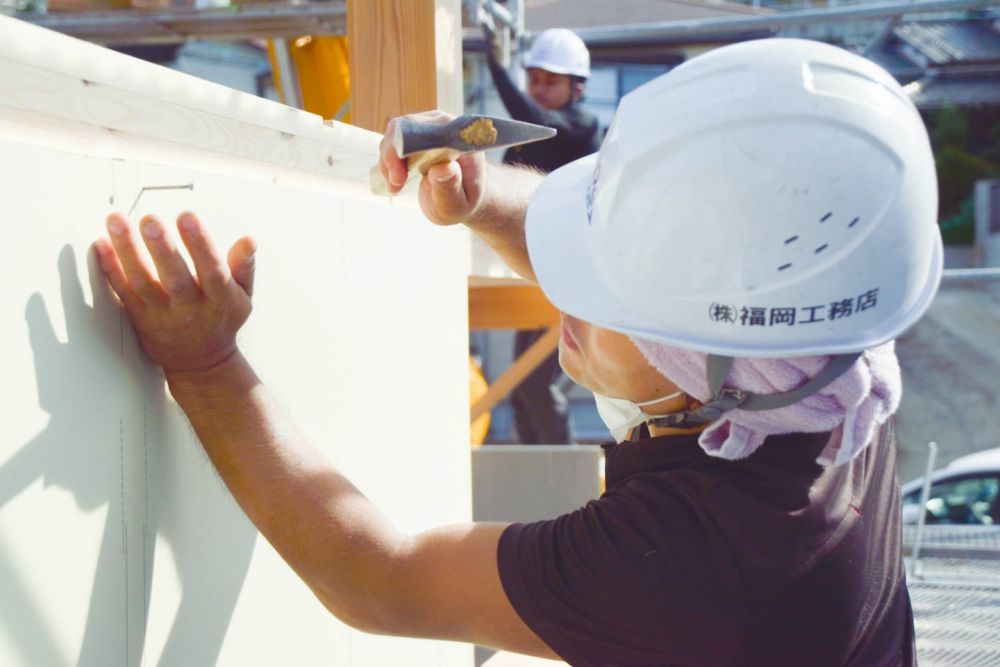 「福岡市城南区07」注文住宅現場リポート④【上棟式】