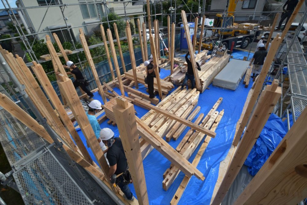 「福岡市城南区07」注文住宅現場リポート④【上棟式】