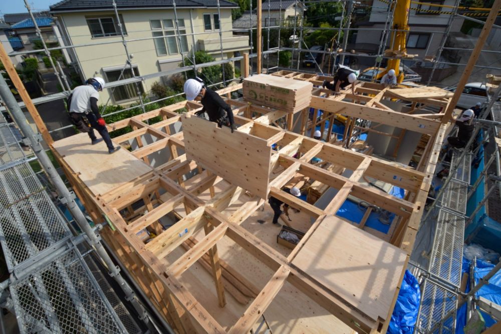 「福岡市城南区07」注文住宅現場リポート④【上棟式】