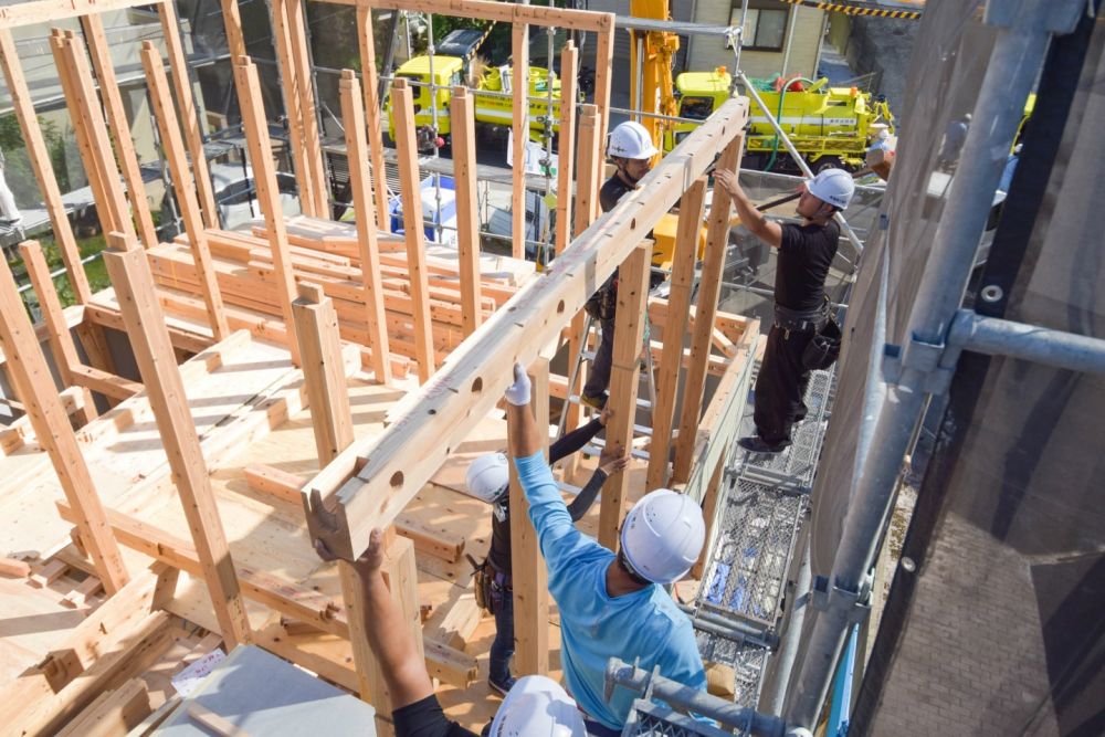 「福岡市城南区07」注文住宅現場リポート④【上棟式】