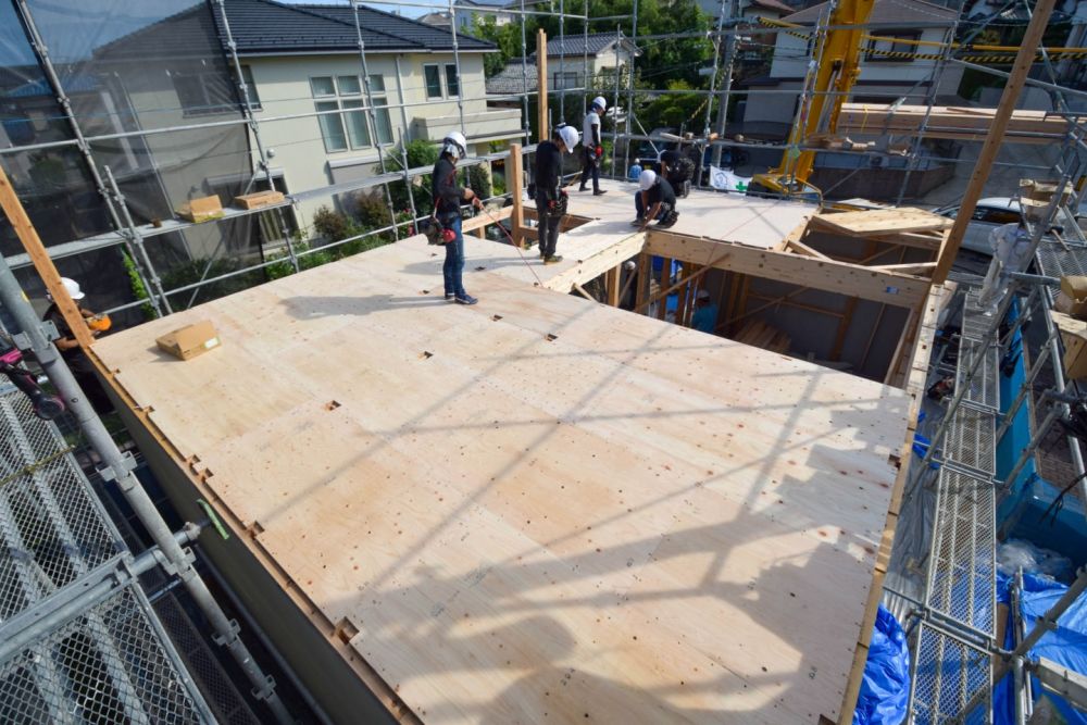 「福岡市城南区07」注文住宅現場リポート④【上棟式】