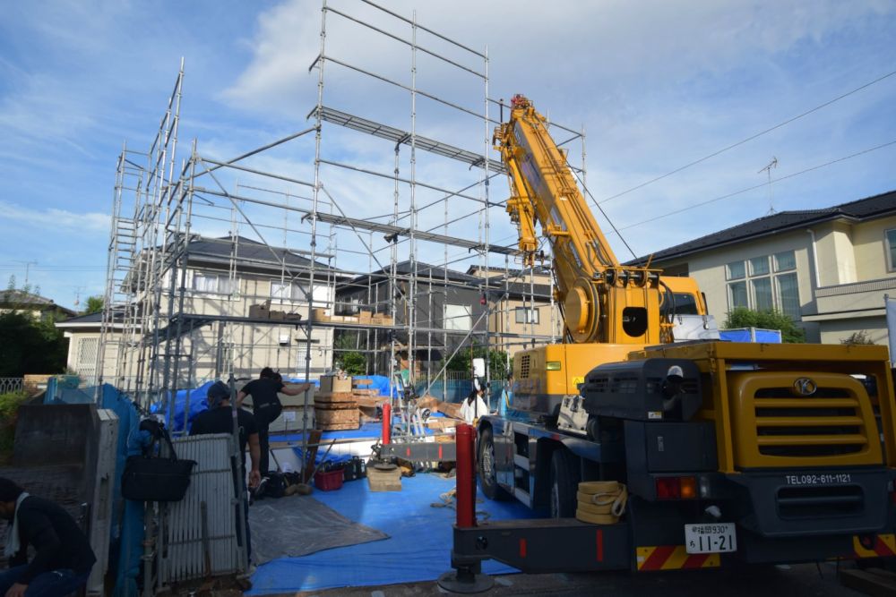 「福岡市城南区07」注文住宅現場リポート④【上棟式】