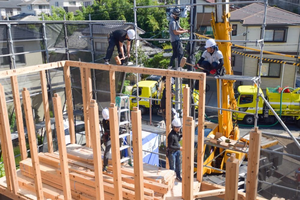 「福岡市城南区07」注文住宅現場リポート④【上棟式】