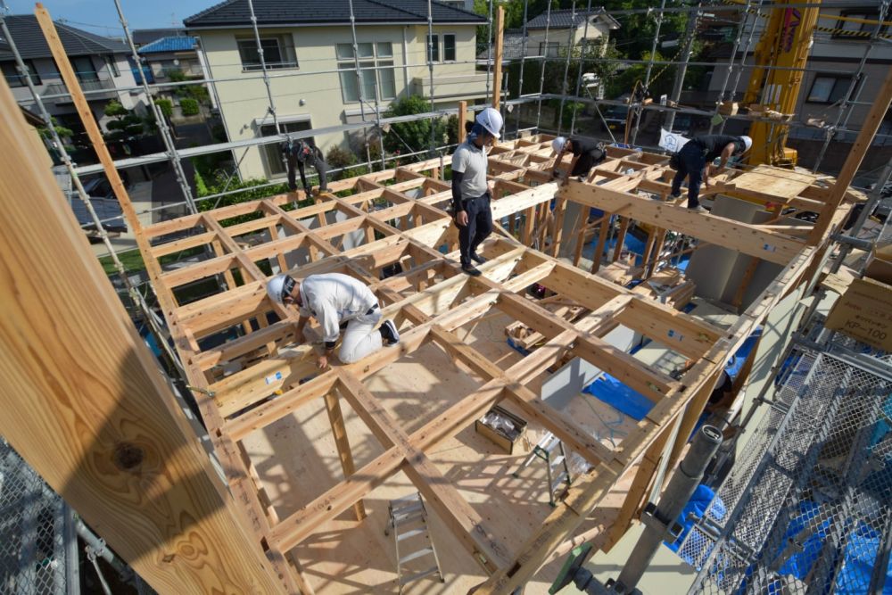「福岡市城南区07」注文住宅現場リポート④【上棟式】