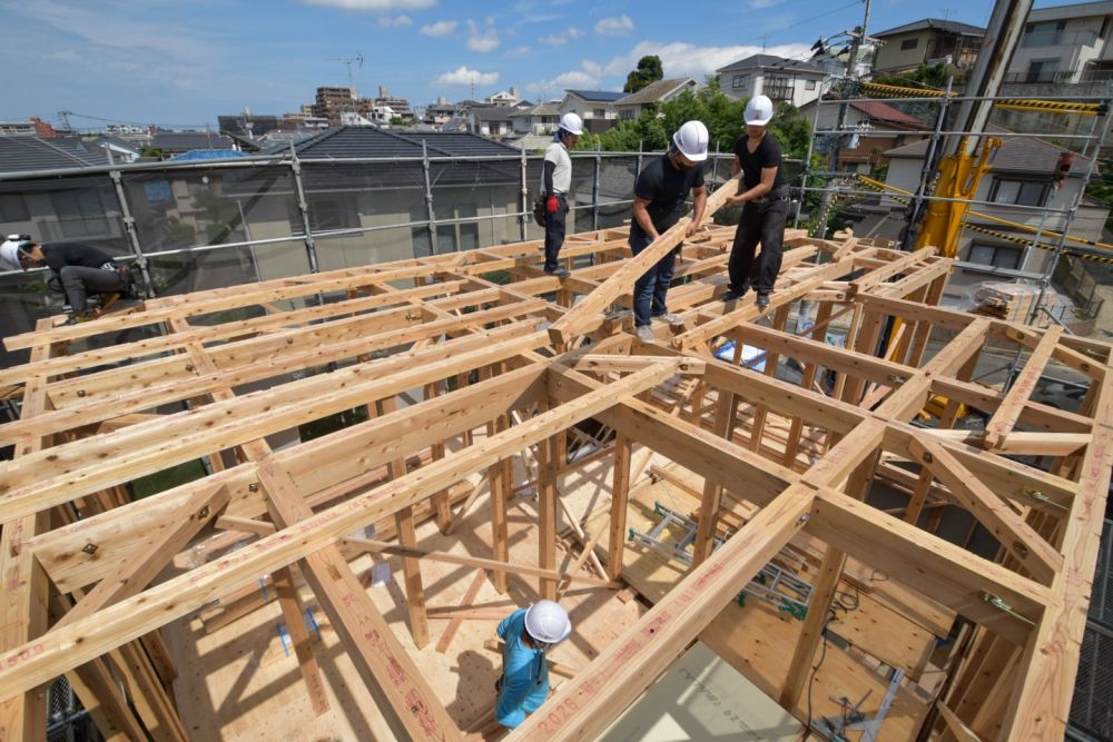 「福岡市城南区07」注文住宅現場リポート④【上棟式】