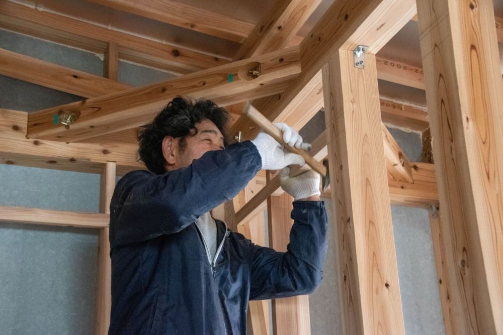 「太宰府市09」注文住宅現場リポート④【木工事】【下地】