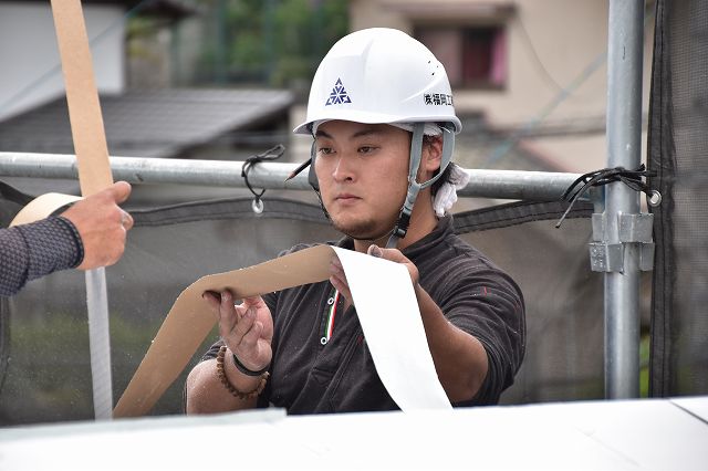 福岡県太宰府市04　注文住宅建築現場リポート⑤　～上棟式～