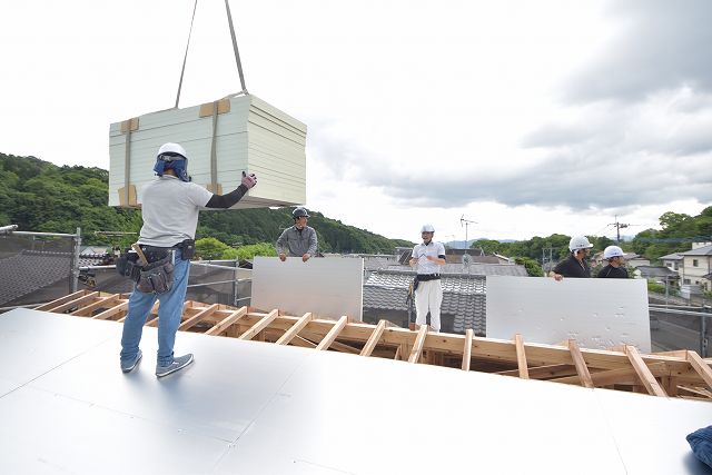 福岡県太宰府市04　注文住宅建築現場リポート⑤　～上棟式～