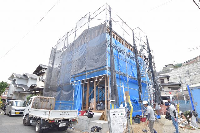 「太宰府市04」注文住宅現場リポート⑤【上棟式】