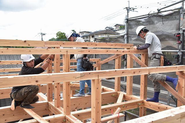 「太宰府市04」注文住宅現場リポート⑤【上棟式】