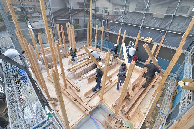 「太宰府市04」注文住宅現場リポート⑤【上棟式】