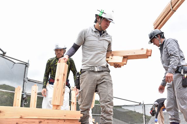 「太宰府市04」注文住宅現場リポート⑤【上棟式】