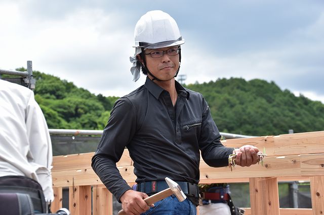 福岡県太宰府市04　注文住宅建築現場リポート⑤　～上棟式～