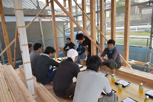 「太宰府市04」注文住宅現場リポート⑤【上棟式】