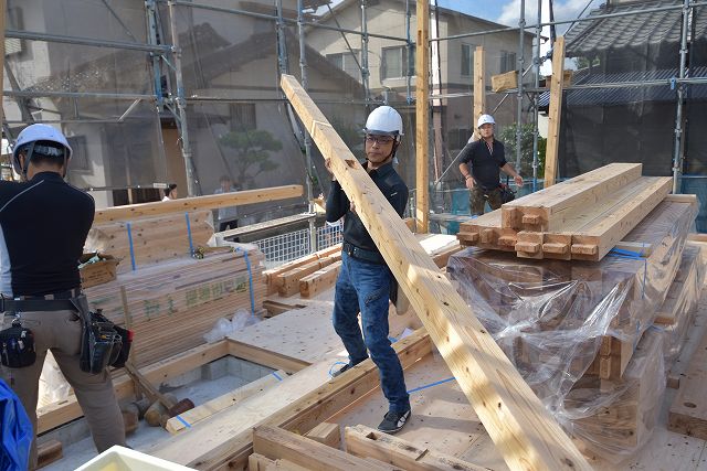 「太宰府市04」注文住宅現場リポート⑤【上棟式】
