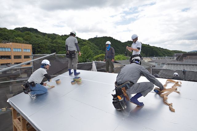 福岡県太宰府市04　注文住宅建築現場リポート⑤　～上棟式～