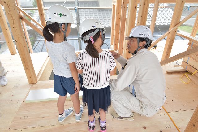 福岡県太宰府市04　注文住宅建築現場リポート⑤　～上棟式～