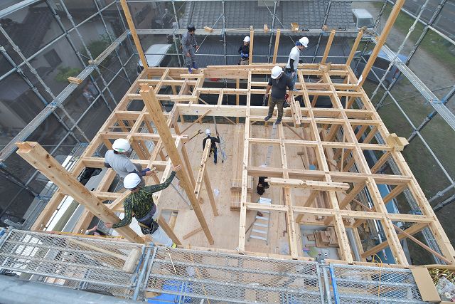 「太宰府市04」注文住宅現場リポート⑤【上棟式】