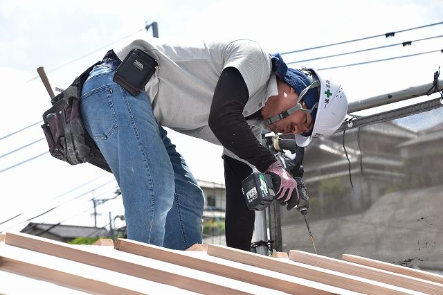 福岡県太宰府市04　注文住宅建築現場リポート⑤　～上棟式～