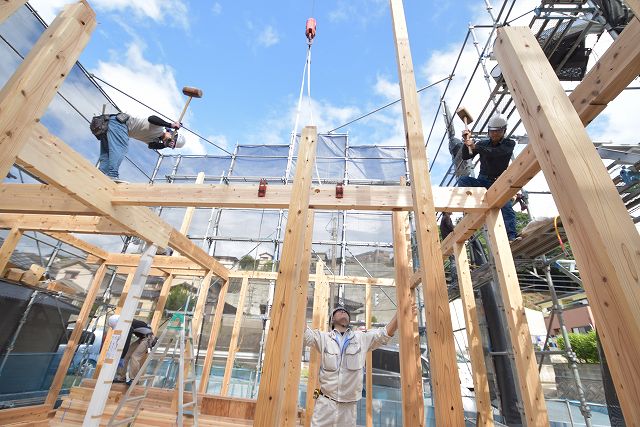 「太宰府市04」注文住宅現場リポート⑤【上棟式】