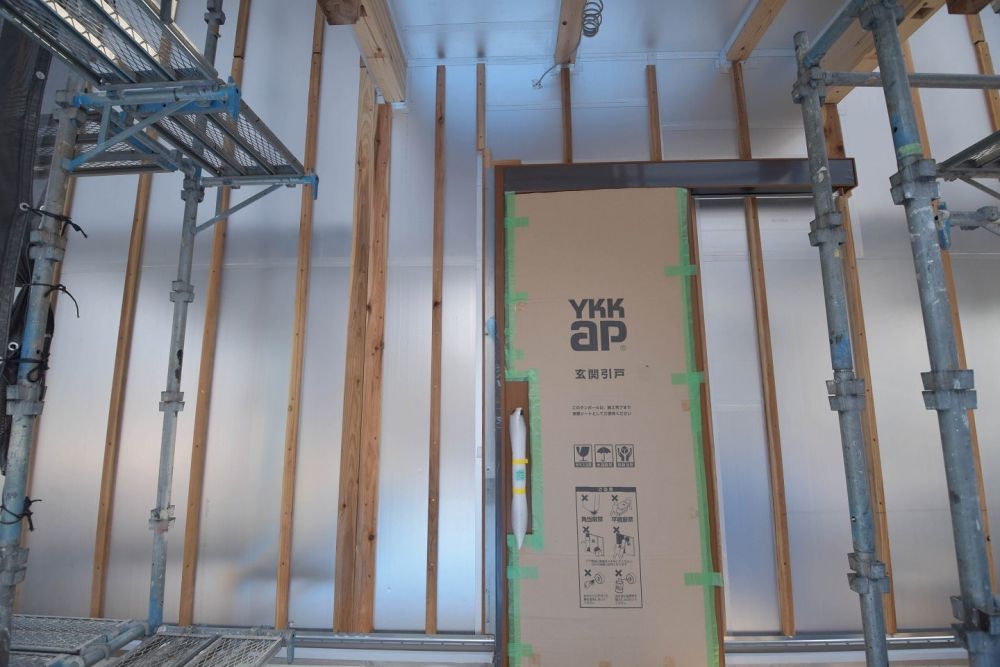 「福岡市早良区東入部01」注文住宅現場リポート⑥【外装工事】【サイディング】