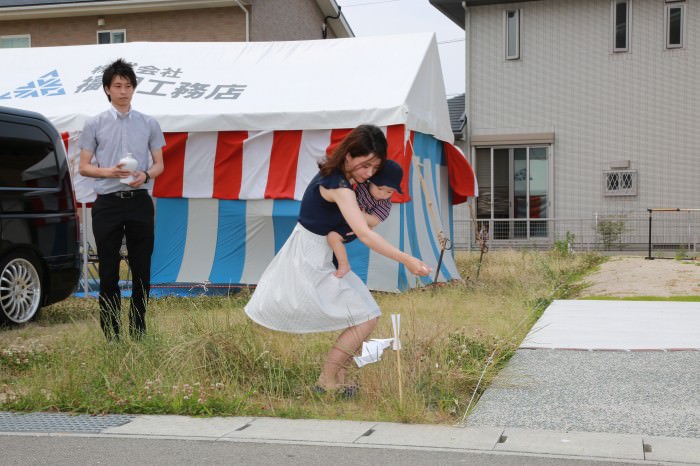 福岡県福津市02　注文住宅建築現場リポート①　～地鎮祭～