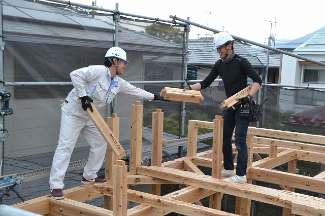 「福岡市早良区04」注文住宅現場リポート④【上棟式】