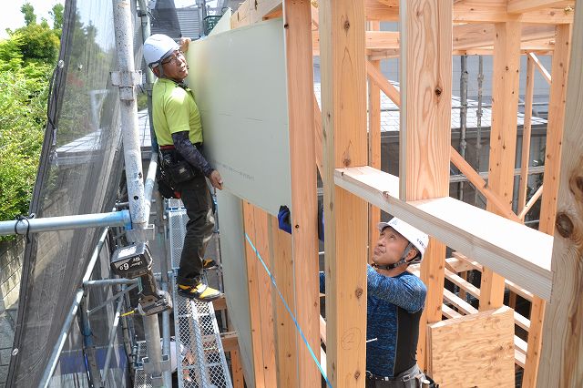 福岡市早良区04　注文住宅建築現場リポート④