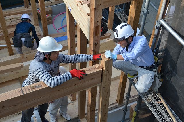 福岡市早良区04　注文住宅建築現場リポート④