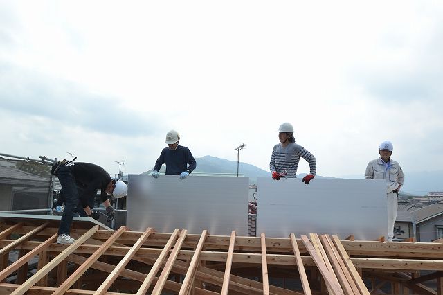 「福岡市早良区04」注文住宅現場リポート④【上棟式】