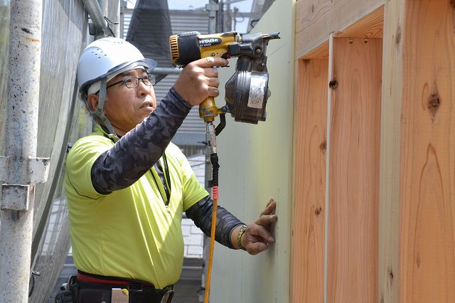 福岡市早良区04　注文住宅建築現場リポート④