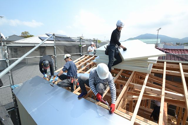 「福岡市早良区04」注文住宅現場リポート④【上棟式】